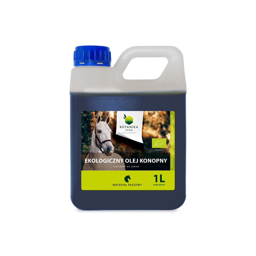Ekologiczny olej konopny/Organic hemp oil